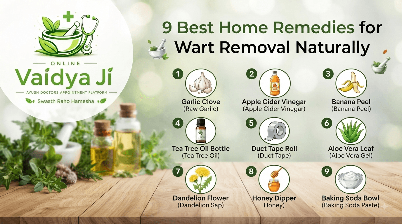 9 Best Home Remedies for Wart Removal Naturally