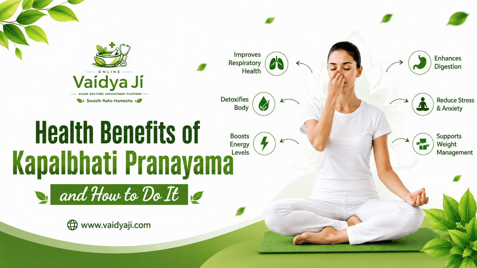 Health Benefits of Kapalbhati Pranayama and How to Do It