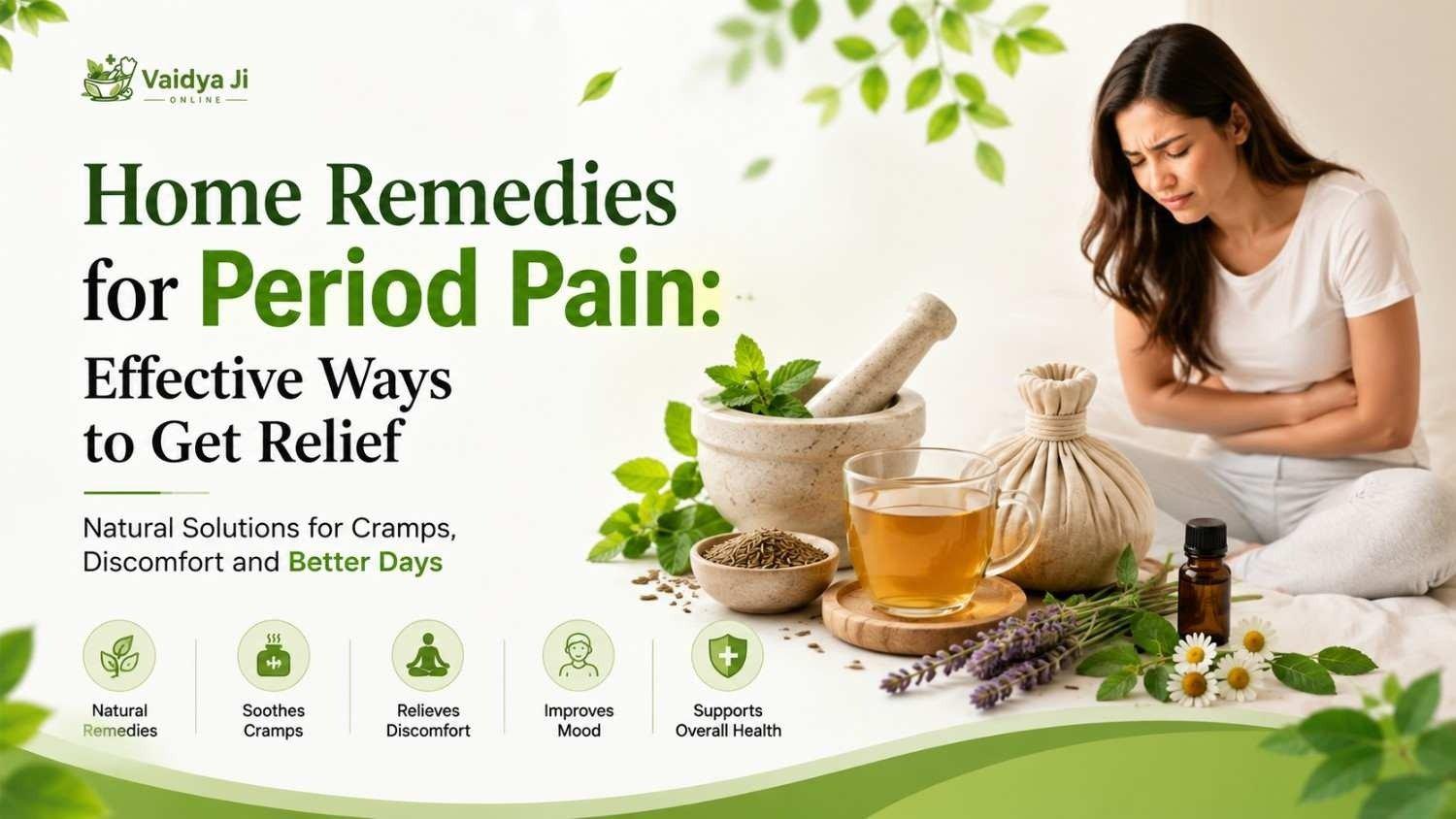 Home Remedies for Period Pain: Effective Ways to Get Relief