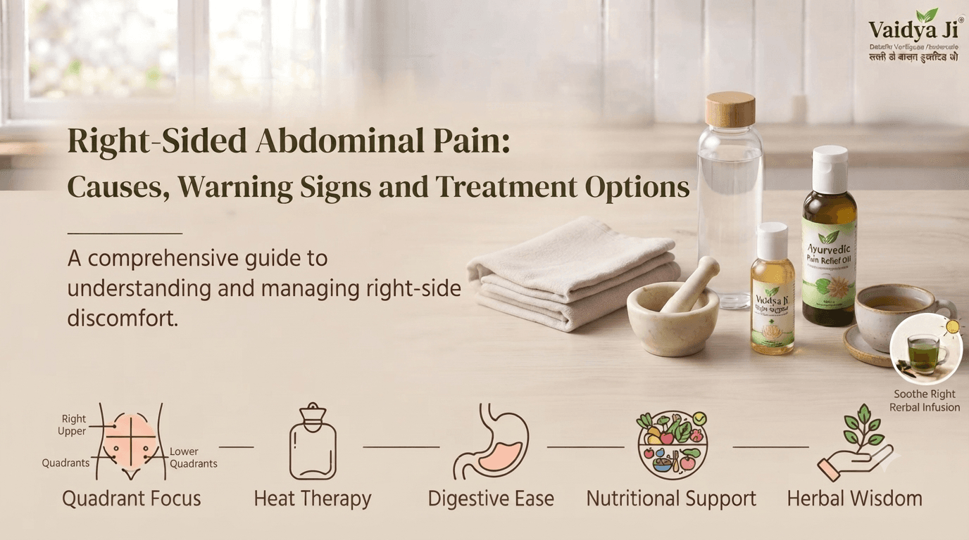Right-Sided Abdominal Pain: Causes, Warning Signs and Treatment Options