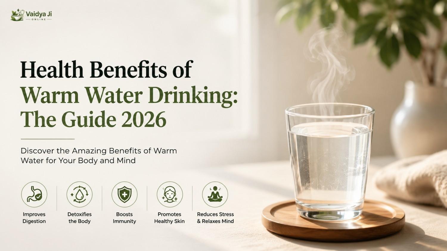 Health Benefits of Warm Water Drinking: The Guide 2026