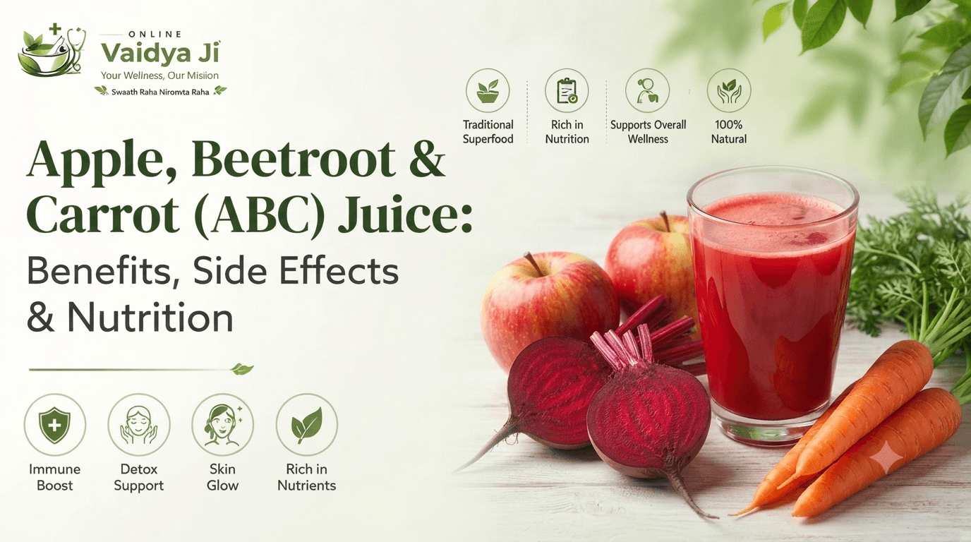 Apple, Beetroot & Carrot (ABC) Juice Benefits, Side Effects & Nutrition