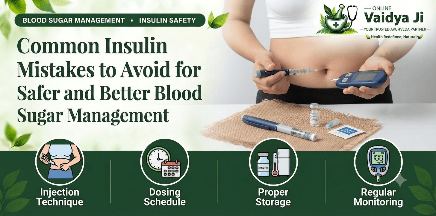 Common Insulin Mistakes to Avoid for Safer and Better Blood Sugar Management