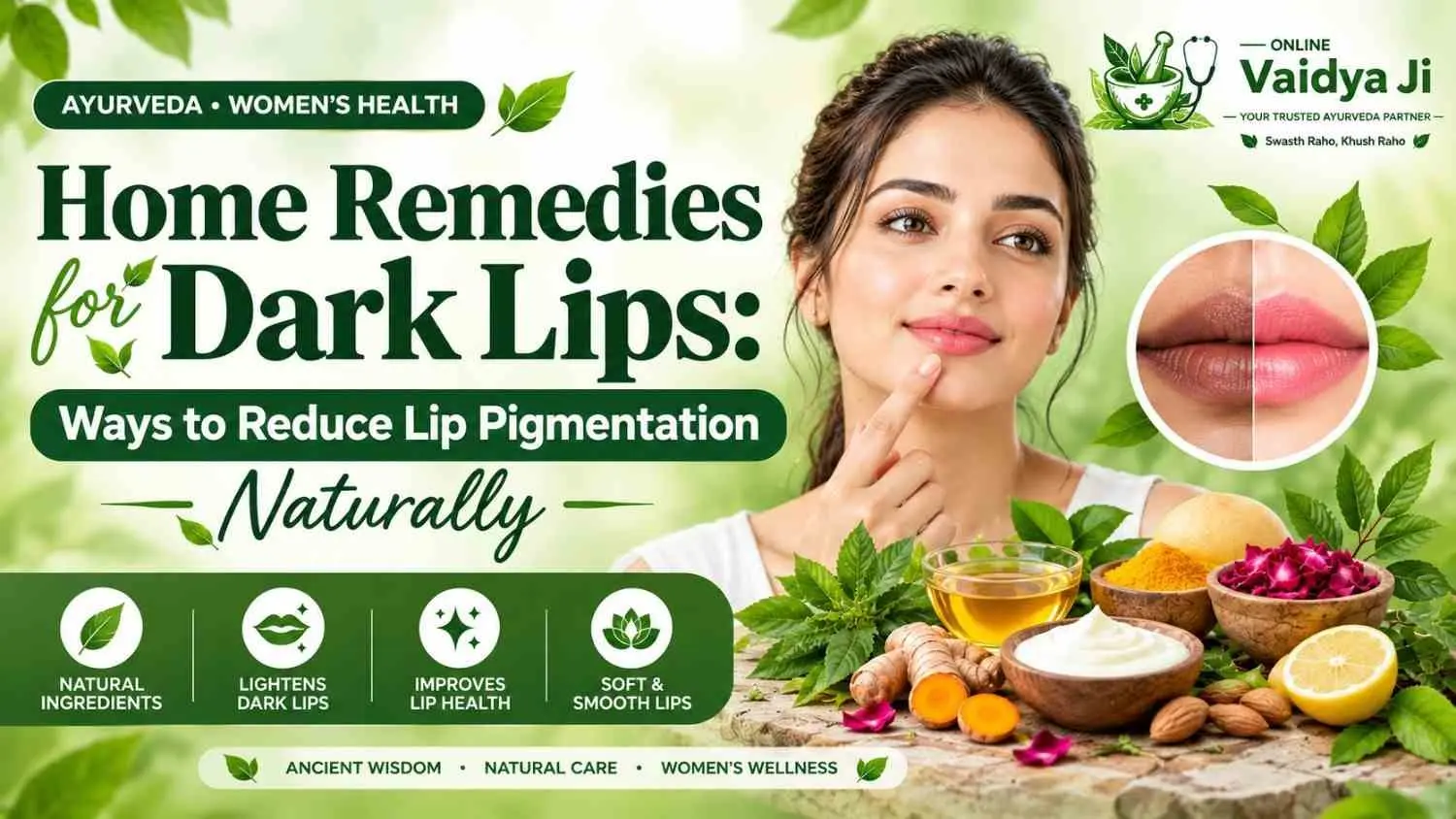 Home Remedies for Dark Lips Ways to Reduce Lip Pigmentation Naturally