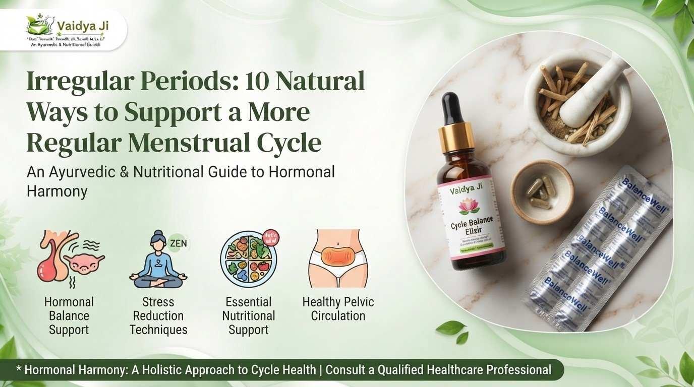 Irregular Periods 10 Natural Ways to Support a More Regular Menstrual Cycle