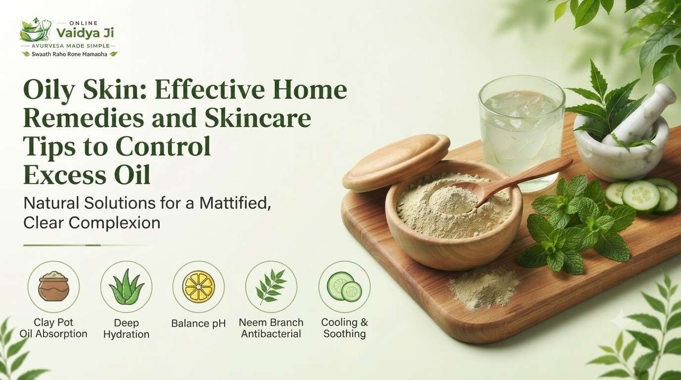 Oily Skin Effective Home Remedies and Skincare Tips to Control Excess Oil