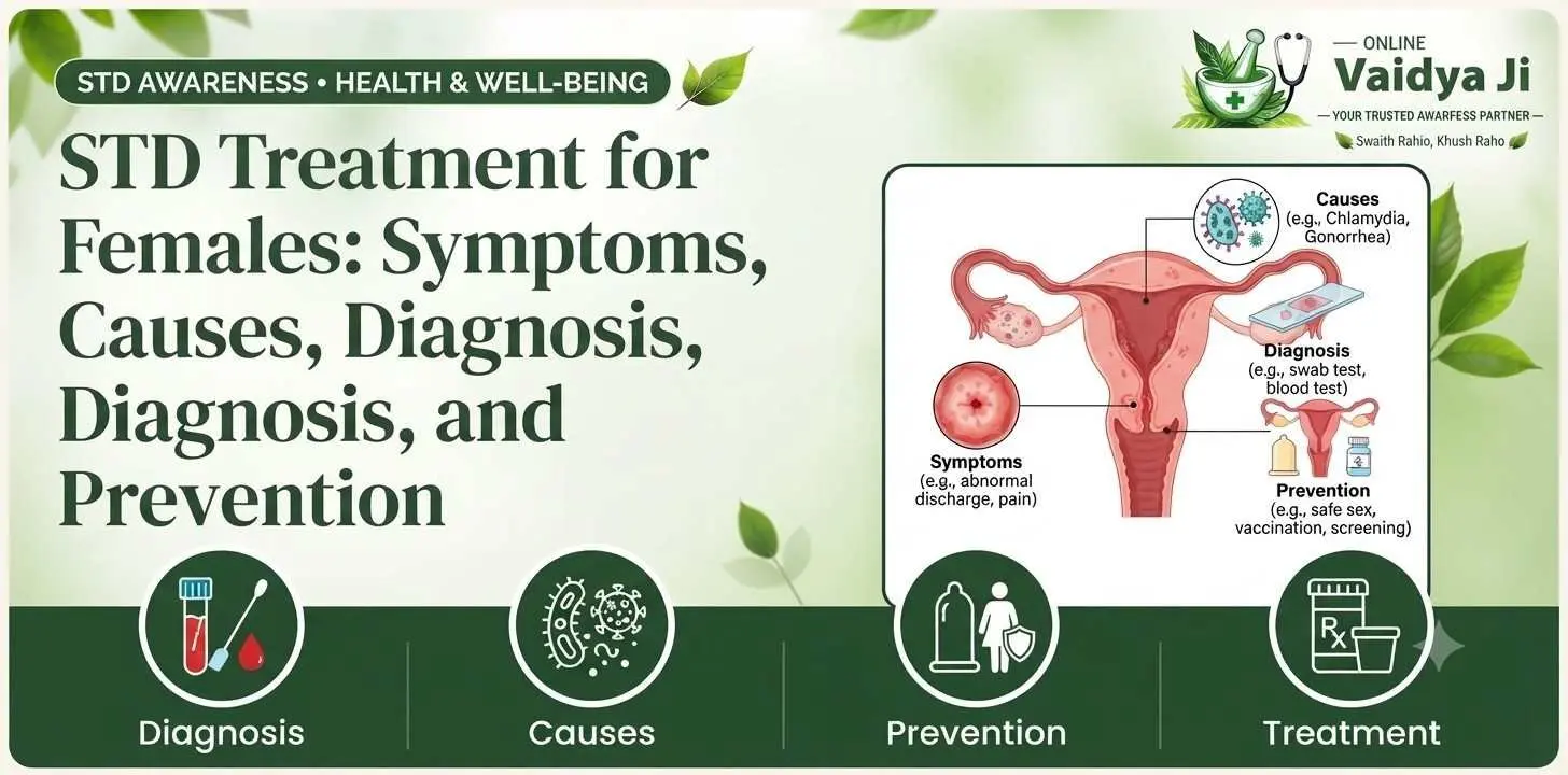 STD Treatment for Females Symptoms, Causes, Diagnosis, and Prevention