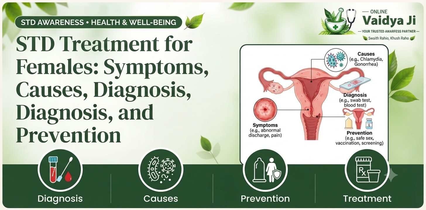 STD Treatment for Females Symptoms, Causes, Diagnosis, and Prevention