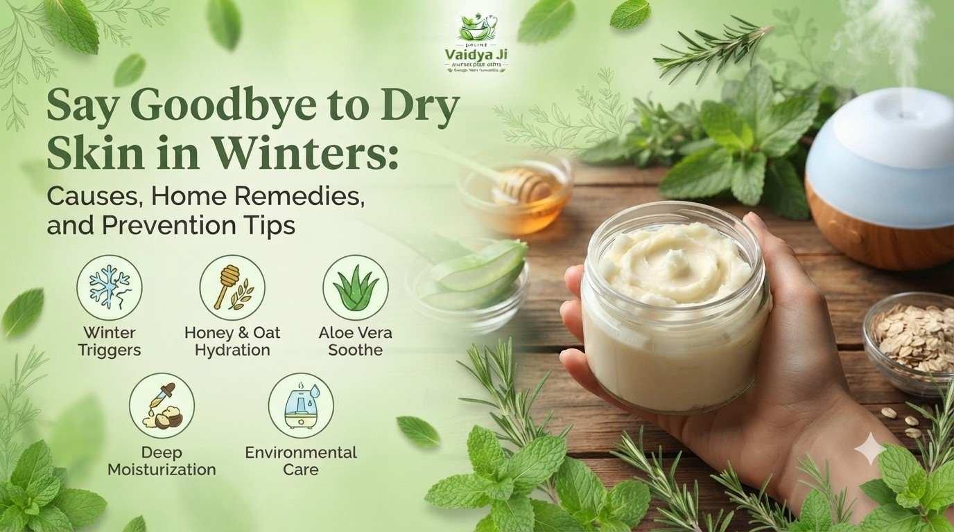 Say Goodbye to Dry Skin in Winters: Causes, Home Remedies, and Prevention Tips
