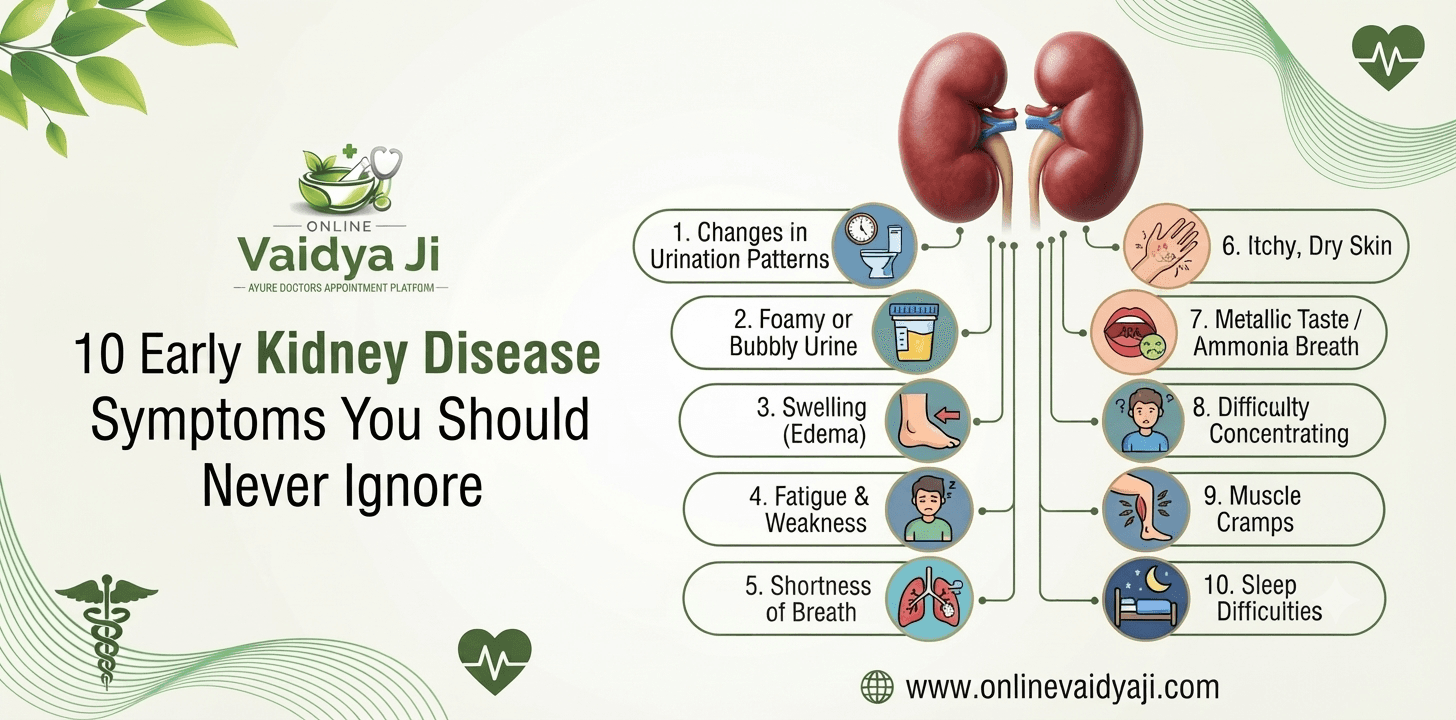 10 Early Kidney Disease Symptoms You Should Never Ignore