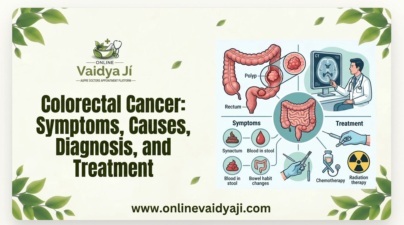 Colorectal Cancer: Symptoms, Causes, Diagnosis, and Treatment