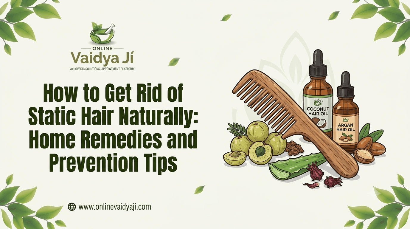 How to Get Rid of Static Hair Naturally Home Remedies and Prevention Tips
