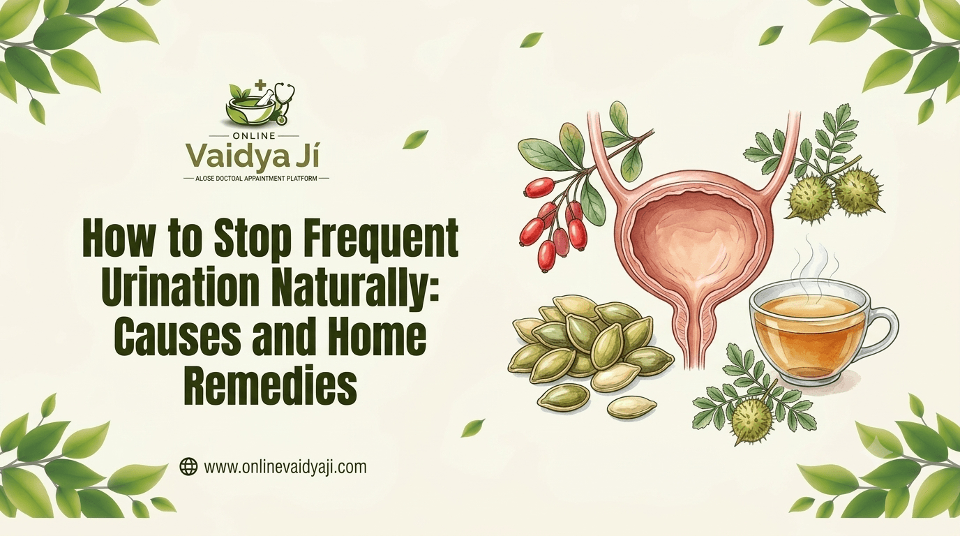 How to Stop Frequent Urination Naturally Causes and Home Remedies
