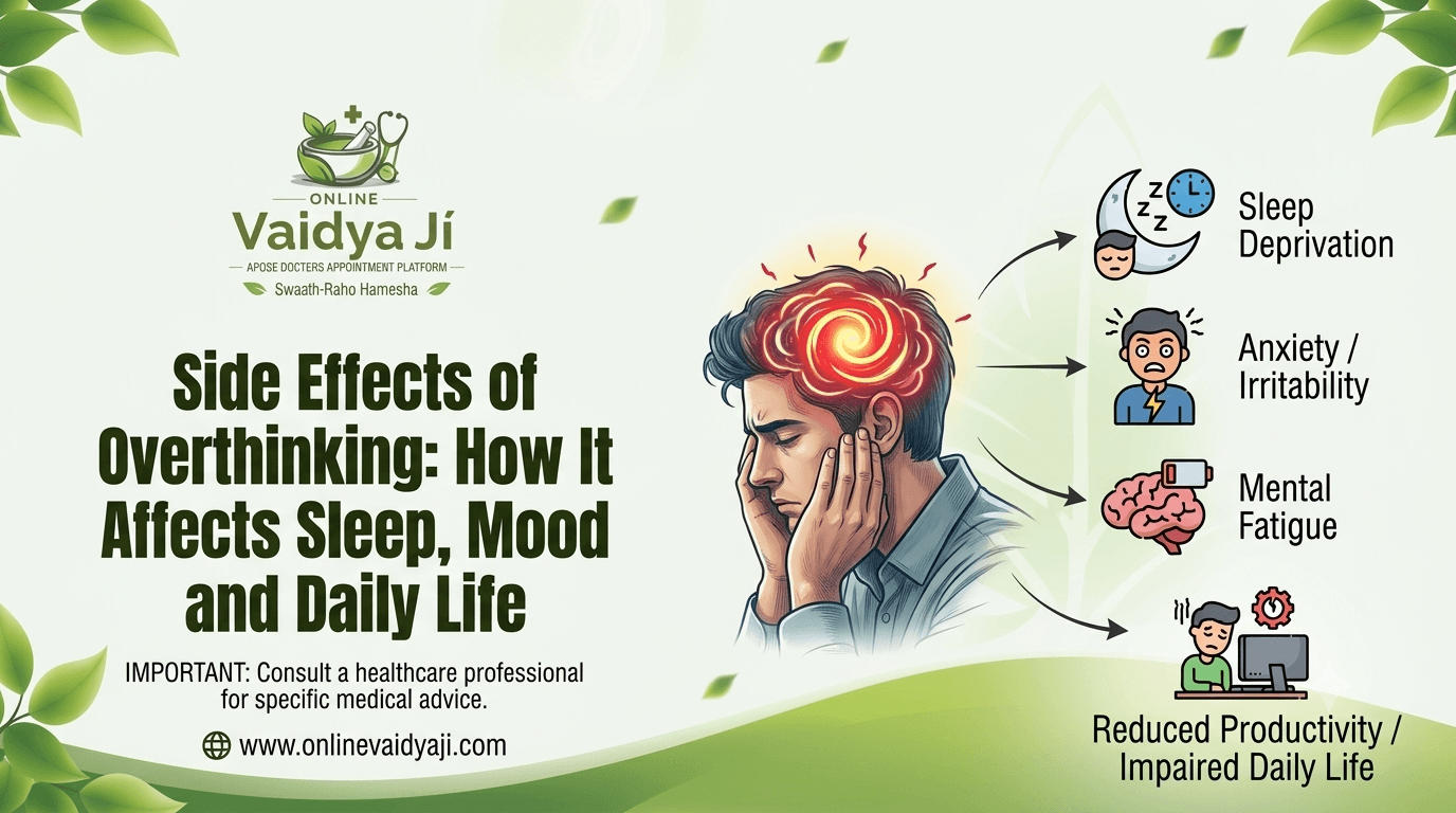 Side Effects of Overthinking How It Affects Sleep, Mood and Daily Life