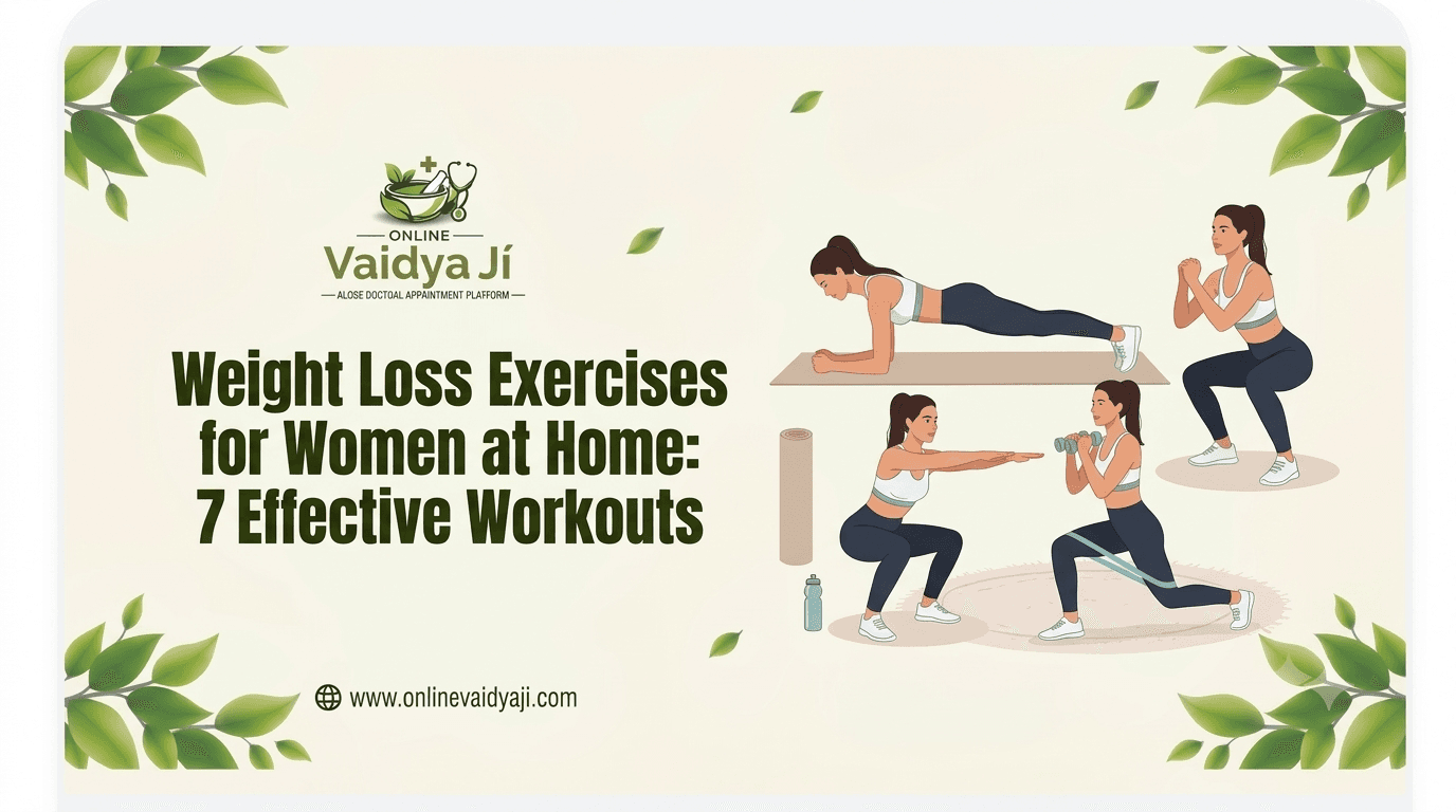 Weight Loss Exercises for Women at Home: 7 Effective Workouts